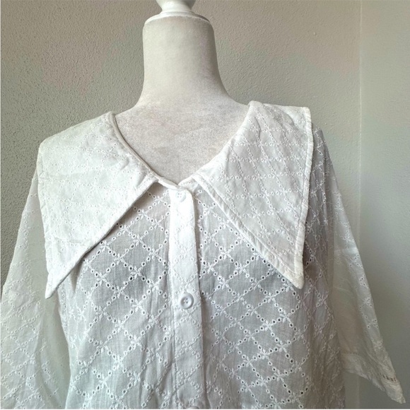 Commense White Pajama Set - Picture 3 of 4